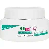 Sebamed Crème apaisante pour le visage 5% urée Urea(Relief Face Cream) 50ml