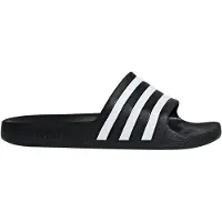 Adidas Mule 'Adilette Aqua' noir / blanc