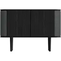 UMAGE Treasures Armoire à 2 Portes Black Oak | Shadow