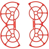 Sunnylife propeller guards for DJI Neo (red) (Protection des hélices, DJI Neo), Drone : accessoires, Rouge