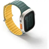 Uniq Bracelet magnétique vert-jaune Revix Evo pour Apple Watch