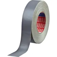TESA Ruban tissé 4657, 19 mm x 50 m, gris (19 mm)