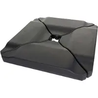 Mendler Porte-parapluies HWC-A40, Porte-parapluies de marché pour croix de sol, 80kg