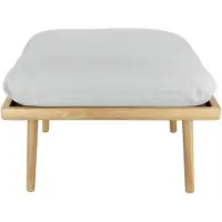 UMAGE Lounge Around Shuffle Table Basse et Pouffe Oak | Sterling