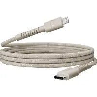 Fresh 'n rebel Flexwave Silicone Braided Câble Usb-c Vers Lightning 2 M Silky Sand
