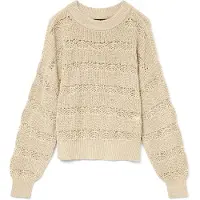 Vero Moda Pull-over 'VMLONA' beige