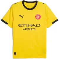 Puma Maillot 'Girona FC 25/26' jaune / noir