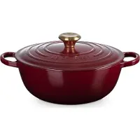 Le Creuset La Marmite Signature 26 cm Rhône, Poêle + casserole, Rouge