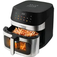 Esperanza EKA005 Friteuse sans graisse 8L. 1600W Inox