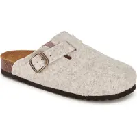 Scholl Sabots Scholl Women Fae New Felt Beige-Taille 37