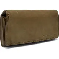 The Chesterfield Brand Cuir porte-monnaie Lentini Wallet Olive Green