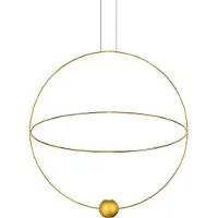 Lodes Elara Suspension Gold | Large | 3000K