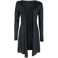 Black premium by emp Gilets & Ponchos de - Overlay Hood - S - 5XL - pour Femme - noir - Taille 4XL