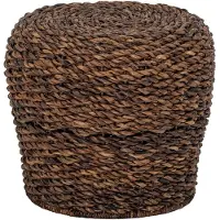 Bloomingville Tabouret/table d'appoint Tassa marron