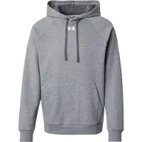 Under Armour Sweat de sport gris chiné / blanc