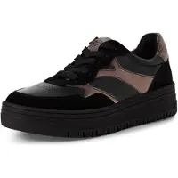Tamaris Baskets basses bronze / noir