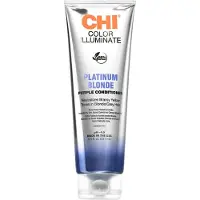 CHI Color Illuminate soin démêlant correcteur couleur pour cheveux naturels ou colorés teinte Platinum Blonde 251 ml
