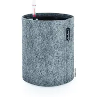 Lechuza Jardinière TRENDCOVER 23 Felt ALL-IN-ONE Gris foncé