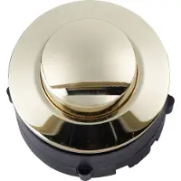 Heidemann Bouton de sonnette simple 70095 Or (Filaire)