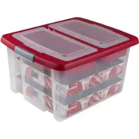 SmartaSaker Nesta Boîte de noël 32 l incl. couvercle avec compartiments