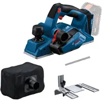 Bosch Professional Gho 18v-26 + L-boxx 238 Electric Planer Bleu One Size / EU Plug 220V