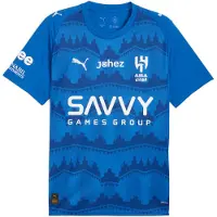 Puma Maillot 'Al-Hilal SFC 25/26' bleu / bleu marine / blanc