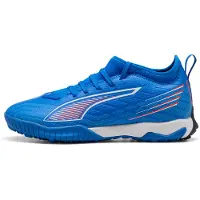 Puma Ultra 6 Match+ Mid Tf Junior Football Boots Bleu EU 34 1/2 Enfants