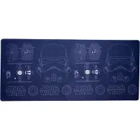Stor Tapis De Sol Xl Bleu Casque Et Stormtrooper Tie Fighter 35x80 Cm