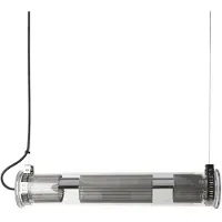 DCW éditions In The Tube 120-700 Suspension Silver | Silver Mesh | Transparent