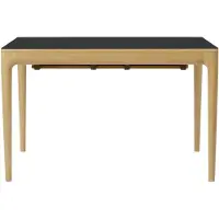 UMAGE Heart'n'Soul 120cm Table de Salle à Manger Oak|Obsidian Black