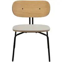 UMAGE Curious Chaise de Salon White Sands | Black