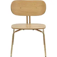 UMAGE Curious Chaise de Salon Without Seat Cushion | Brass