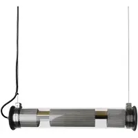 DCW éditions In The Tube 120-700 Suspension Gold | Silver Mesh | Black