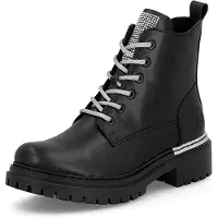 Rieker Veterschoenen Hoog Veterschoenen Hoog - Zwart - Maat 42