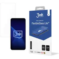 3MK Szkło hybrydowe FlexibleGlass Lite do Samsung Galaxy S25 Edge (1 pcs, Samsung Galaxy S25 Edge), Téléphone portable : film de protection, Transparent