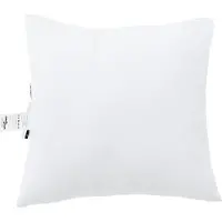 vidaXL Oreiller avec oreiller Blanc Polyester