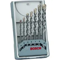 Bosch Accesorios Ensemble De 7 Forets Pour Béton Cyl-3