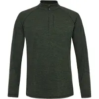 Protest Prtlouisiana Half Zip Long Sleeve T-shirt Vert XS Homme