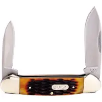 Buck Canoe Brown Jig Bone