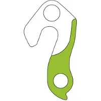BRN Model 89 Derailleur Hanger Vert
