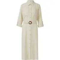 s.Oliver Robe-chemise écru