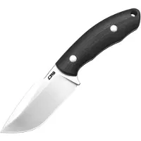 CJRB Mutt J1958-BK Satin AR-RPM9, Black G10, couteau fixe, Jonathan Shaw design