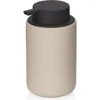 kela Distributeur de savon Sana 300 ml, beige/noir
