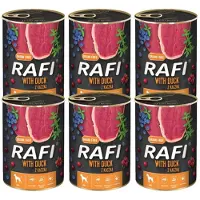 Rafi DOLINA NOTECI Duck - Nourriture humide avec du canard pour chiens adultes - 6x800 g