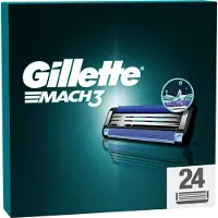 Gillette Mach3 lames de rechange 24 pcs