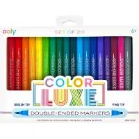 Ooly Color Luxe 2-in-1 Doppelseitige Marker und Fineliner (20x)