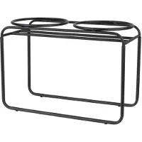 District 70 Butler Support pour Bol d'Alimentation - Chien - L - Noir