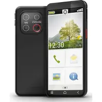 Emporia SMART.ME7 13,8 cm (5.45") SIM unique Android 15 4G USB Type-C 6 Go 128 Go 3500 mAh Noir