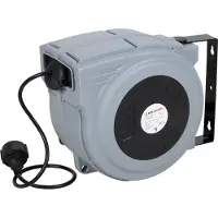 Holzmann Maschinen Ekr20m Cable Reel Gris One Size / EU Plug 220V