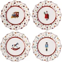Villeroy & Boch Set d'assiettes 4pcs Toys Delight Edition Anniversaire